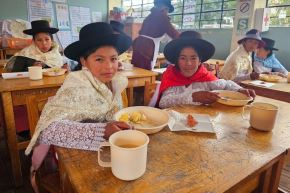En el 2026, el PAE atenderá a 4’187,782 niñas, niños y adolescentes, informó el Midis. Foto: MIDIS/Difusión.