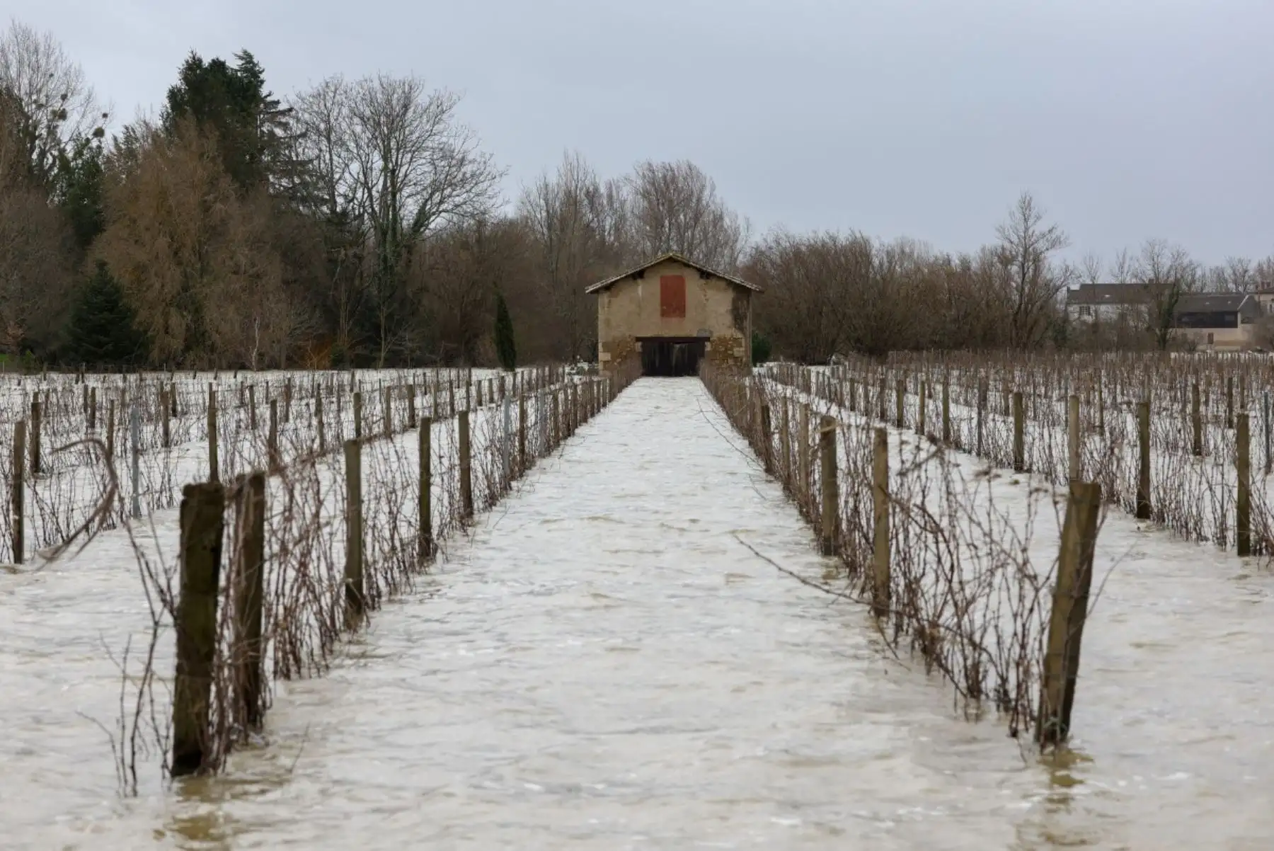 El sistema de alerta de inundaciones en Francia ha estado funcionando a un ritmo sin precedentes durante un mes mientras las tormentas azotan partes del país. AFP