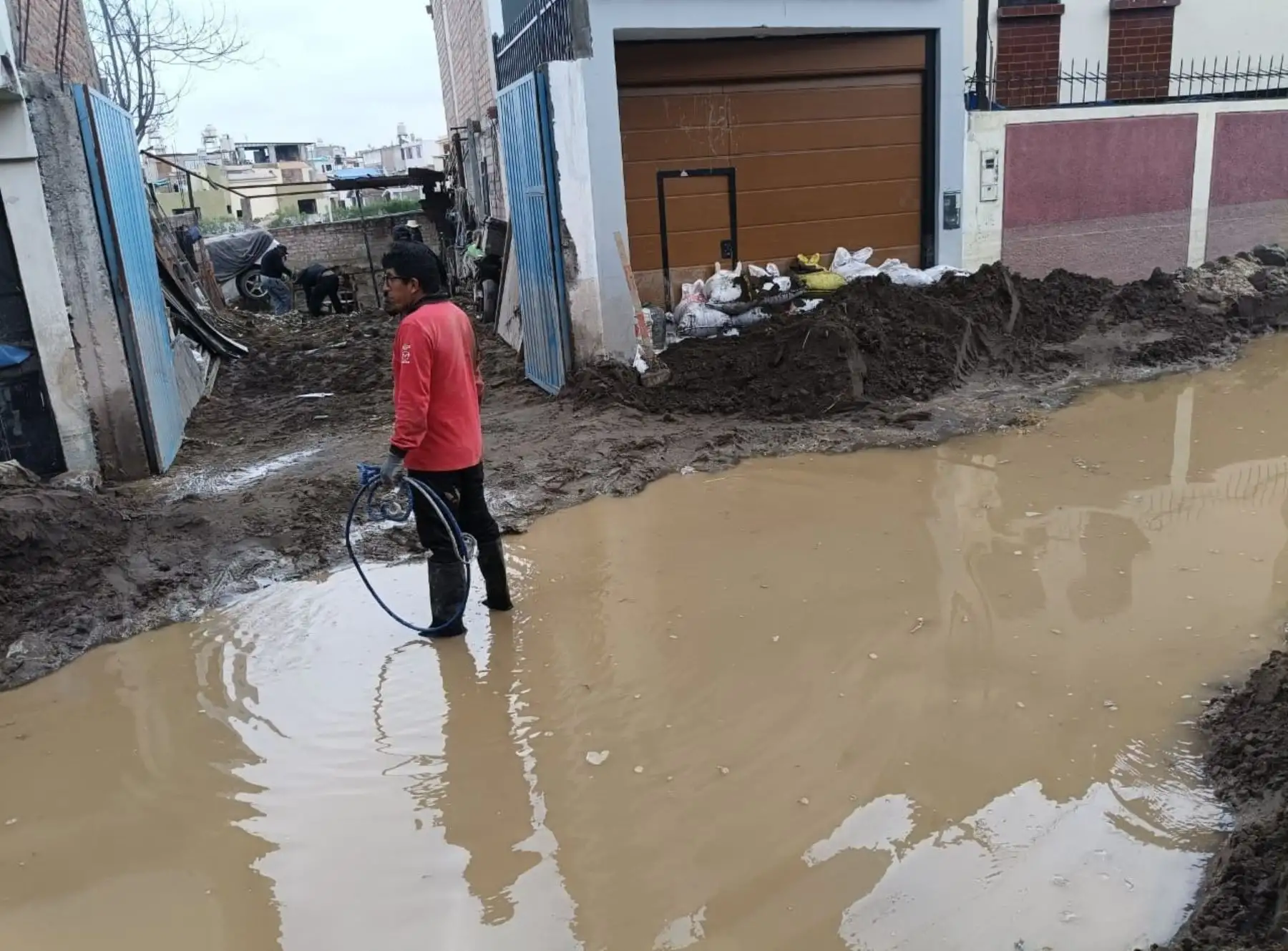 Las lluvias intensas no cesan en Arequipa; esta vez, la zona norte fue la más afectada. Foto: ANDINA/Difusión