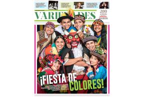 Portada dedicada a los carnavales de la nueva edición del suplemento Variedades.  