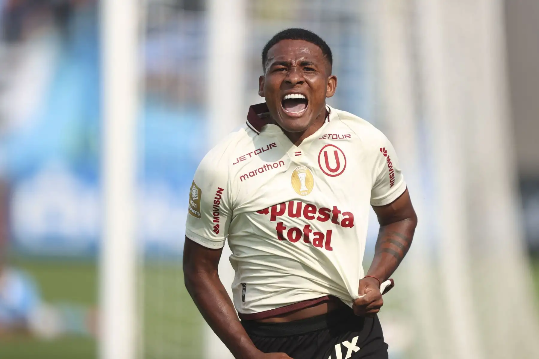 Sporting Cristal y Universitario empataron dos a dos en un encuentro jugado en el estadio Alberto Gallardo por la cuarta fecha del Torneo Apertura. Foto: ANDINA/Jhonel Rodríguez Robles