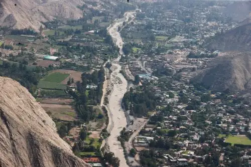 INDECI  realiza  sobrevuelo por las cuencas de los ríos Rímac, Lurín y Chillón