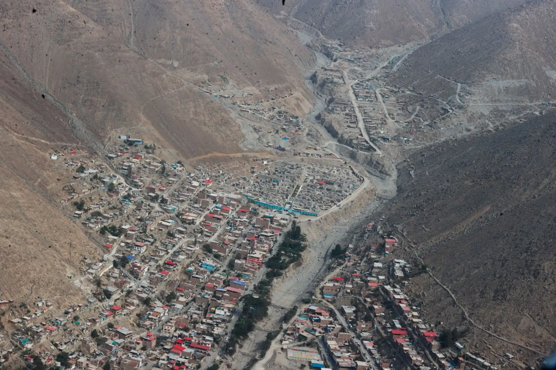 El Instituto Nacional de Defensa Civil (INDECI)  realiza  sobrevuelo por las cuencas de los ríos Rímac, Lurín y Chillón. Foto: ANDINA/Vidal Tarqui