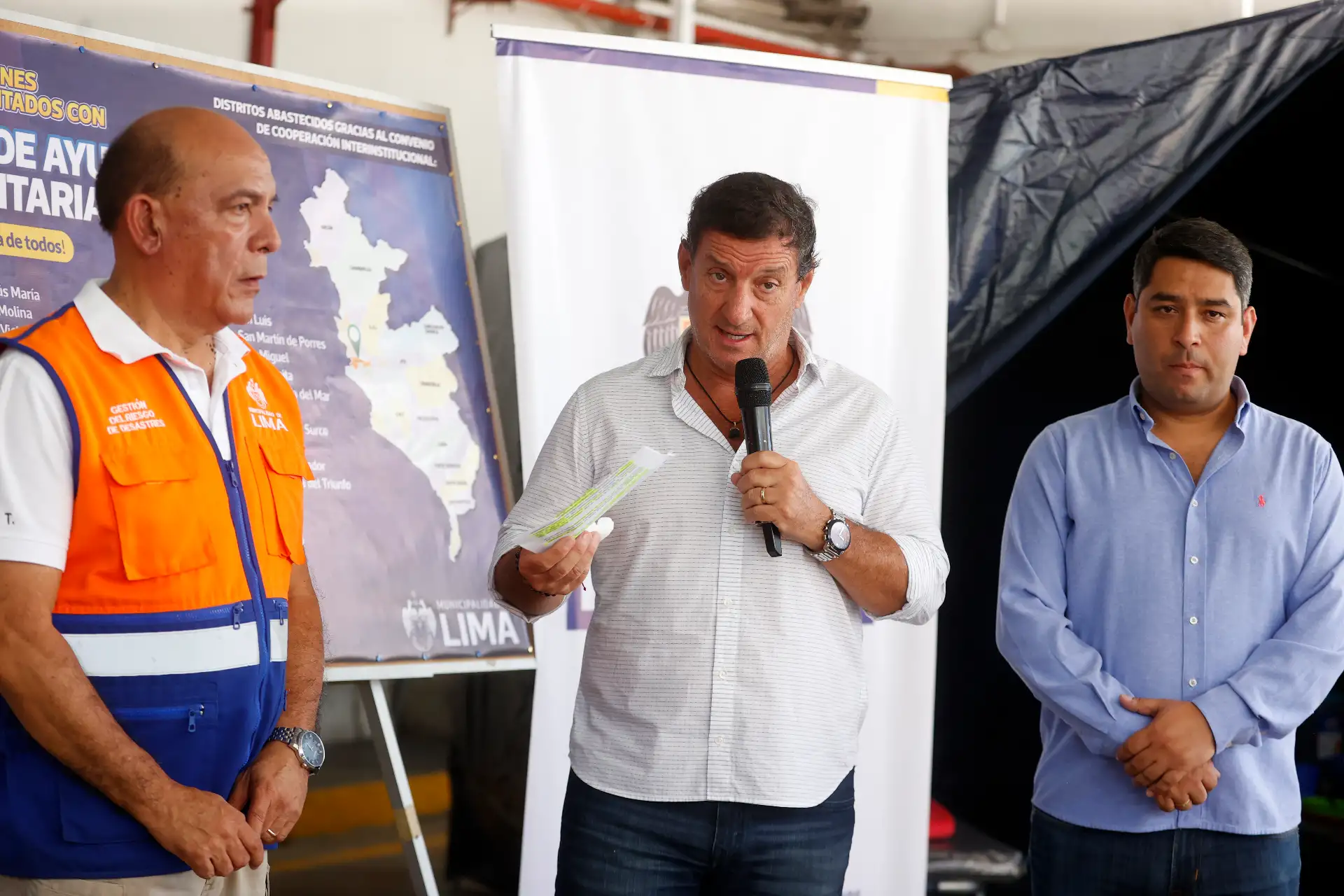 Alcalde de Lima supervisara Almacén Central de Bienes de Ayuda Humanitaria, para atención inmediata frente a situaciones de emergencia