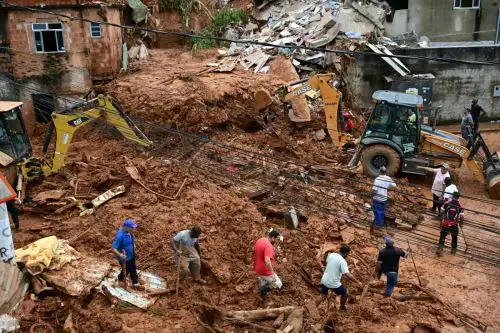 Lluvias en Brasil dejan al menos 23 muertos y decenas de desaparecidos