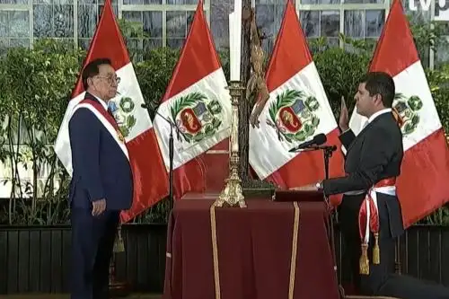 Gerardo López Gonzáles es el nuevo titular del MEF. ANDINA/Prensa Presidencia