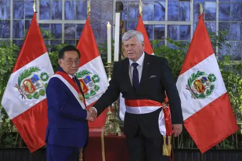 Hugo Begazo es oficial de armas de la Policía Nacional del Perú (PNP), actualmente en situación de retiro ANDINA/Prensa Presidencia