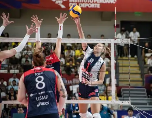 El Polideportivo Lucha Fuentes del Instituto Peruano del Deporte (IPD) se convirtió en el centro del vóley sudamericano al albergar la gran final del Sudamericano de Clubes