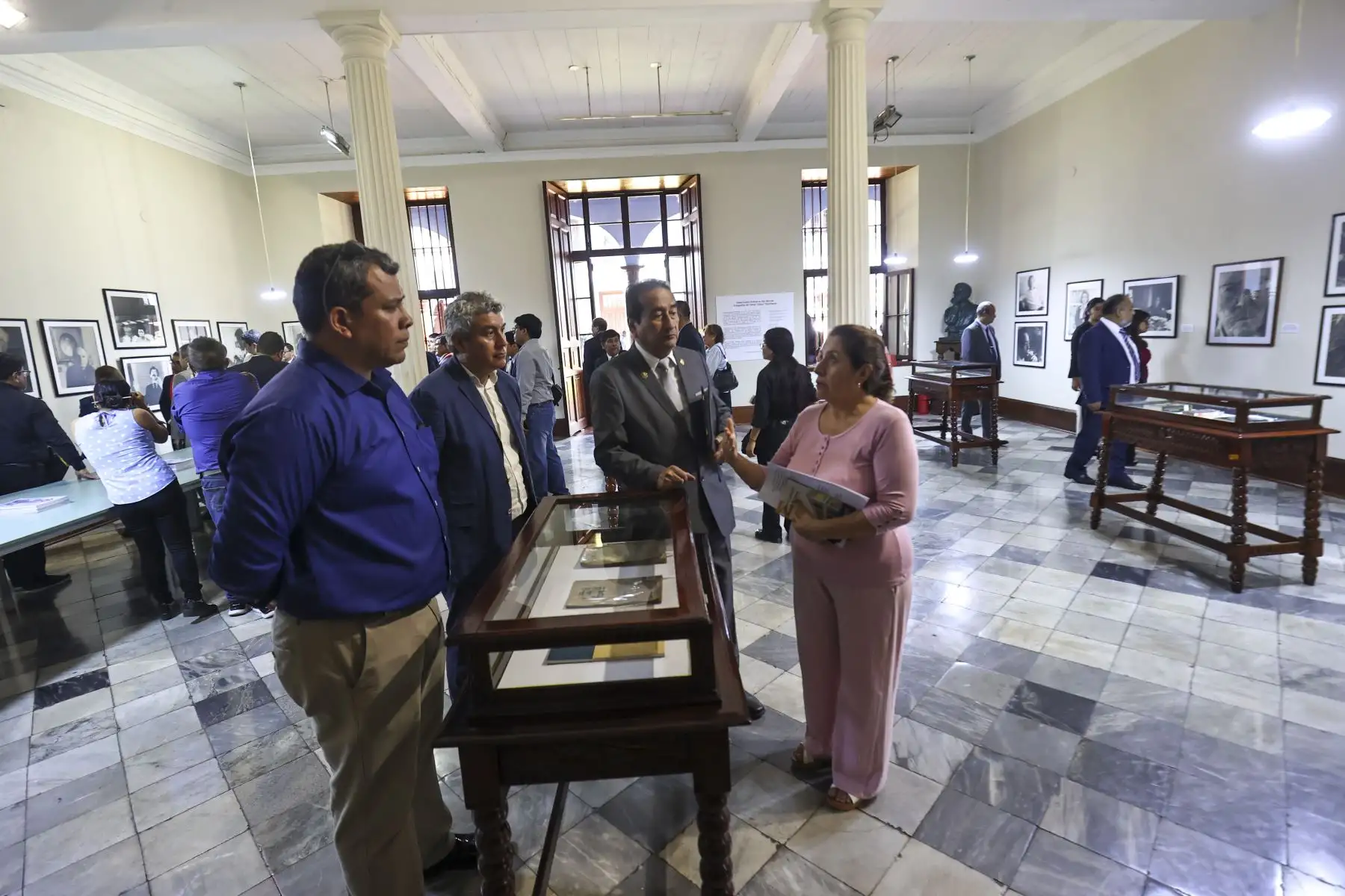 La rectora de la Universidad Nacional Mayor de San Marcos, Jerí Ramón, encabezó las actividades por el aniversario número 475 de fundación de dicha casa de estudios. 
Foto:ANDINA / Juan Carlos Guzmán Negrini
