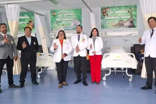 Nuevo servicio de Oncología Pediátrica en el Instituto Regional de Enfermedades Neoplásicas del Centro. Foto: INSN-San Borja/Difusión.