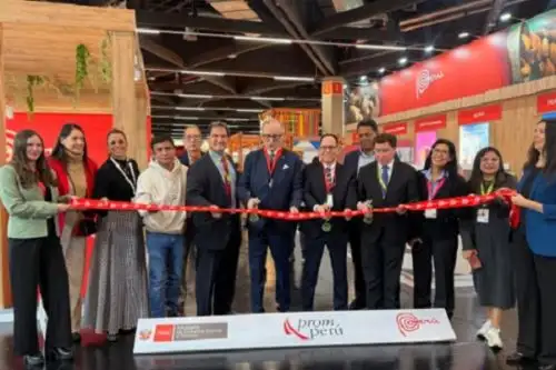 Promperú lideró delegación peruana de empresas exportadoras de productos orgánicos en la feria Biofach 2026 en Nuremberg, Alemanai. ANDINA / Difusión.