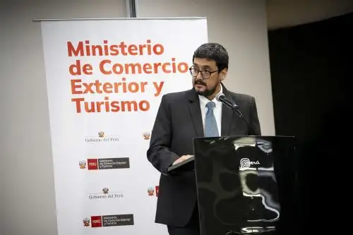 Ministro de Comercio Exterior y Turismo, José Reyes. ANDINA / Difusión.