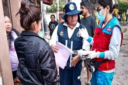 No se reportaron daños a la salud de las personas ni afectación a la infraestructura de los establecimientos de salud el día de hoy.