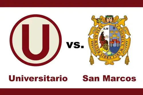 La "U" se medirá con la selección de la Decana de América. (Ilustración/Andina).