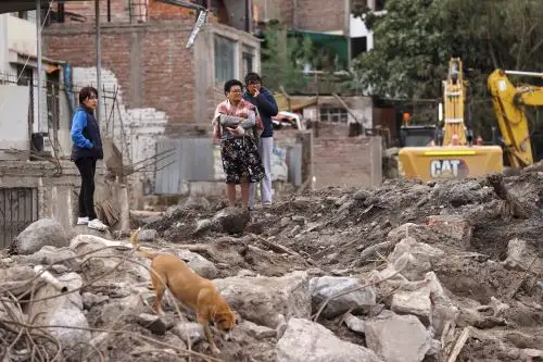 Arequipa: Así lucen las calles de Yanahuana tras las inundaciones