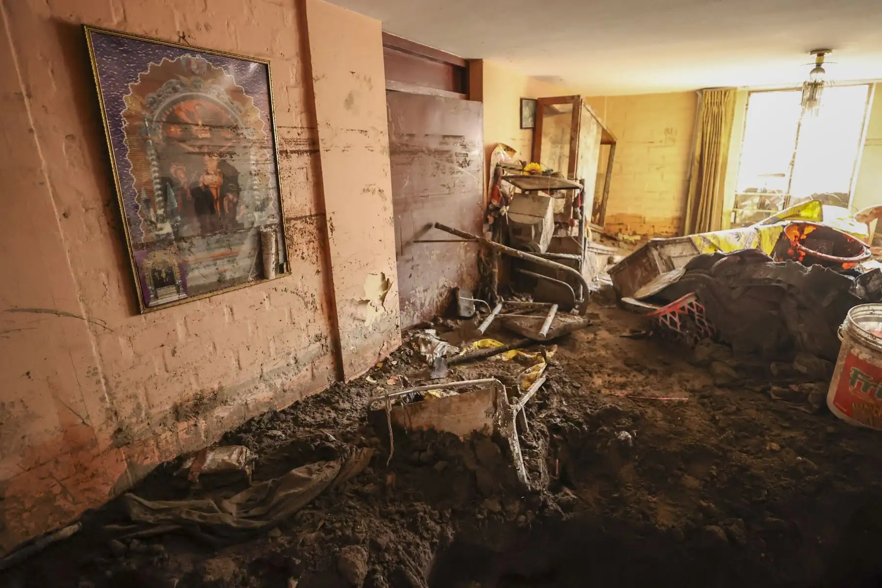 Grandes perdidas se registran tras las inundaciones en el distrito de Yanahuara. Foto: ANDINA/Carla Patiño PCM