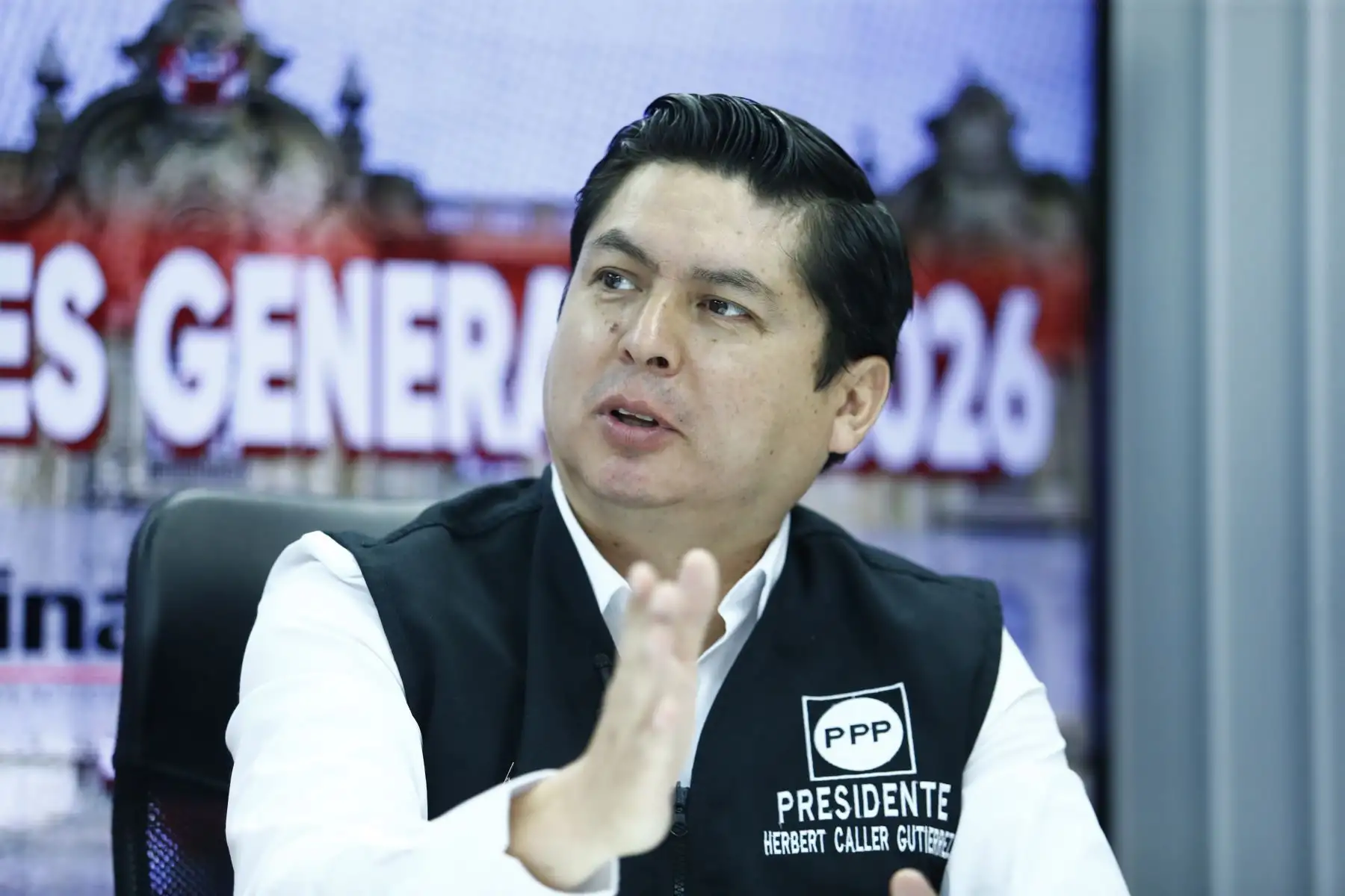 Elecciones 2026: conoce el plan de gobierno del candidato Herbert Caller Gutiérrez