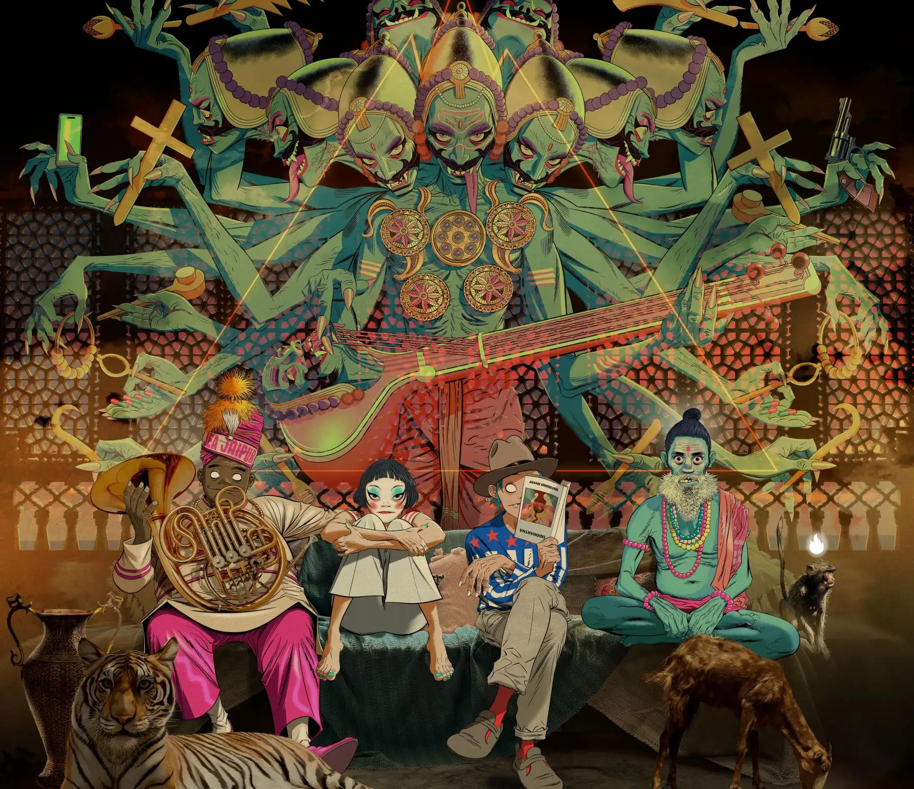 ¡Gorillaz en Lima!: por primera vez en Lima