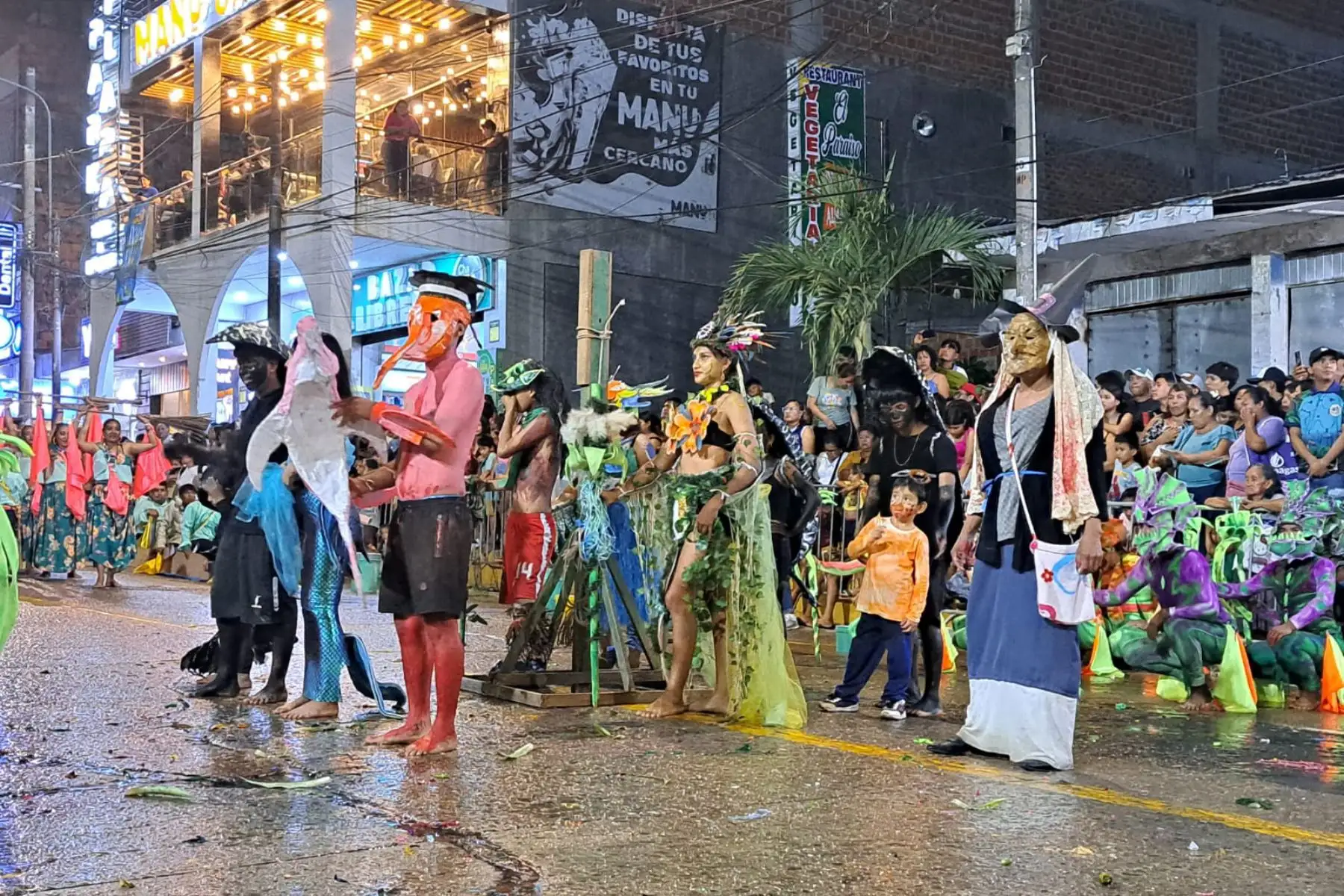 Pucallpa, con pasacalle y comparsas ucayalinos viven el carnaval 2026
Foto: ANDINA/Fidel Gutiérrez