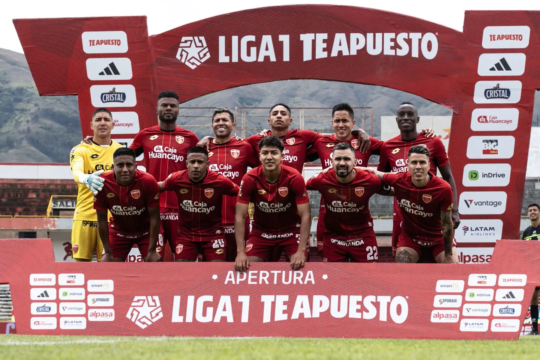 Equipo de Sport Huancayo vs Sporting Cristal. Por la fecha 5 del Torneo Apertura 2026 de la Liga1. Foto: Liga 1