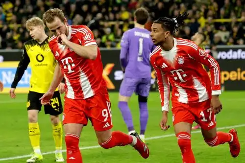 Bayern Munich gana 3 a 2 al Dortmund por la Bundesliga alemana