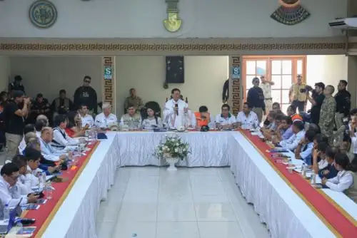 Presidente se reunió con autoridades de la región Lambayeque para atender necesidades de la población ante impacto de lluvias intensas