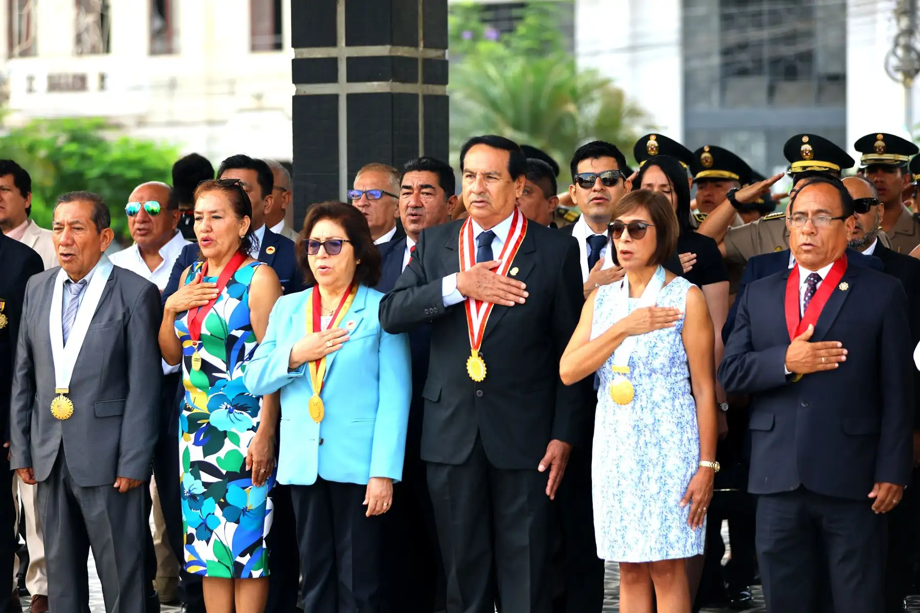 El presidente de la república, José María Balcázar, realiza una visita de trabajo este domingo a la ciudad de Chiclayo, en la región Lambayeque, como parte de su segundo día de actividades en esta parte del país. Foto: ANDINA/ Prensa Presidencia