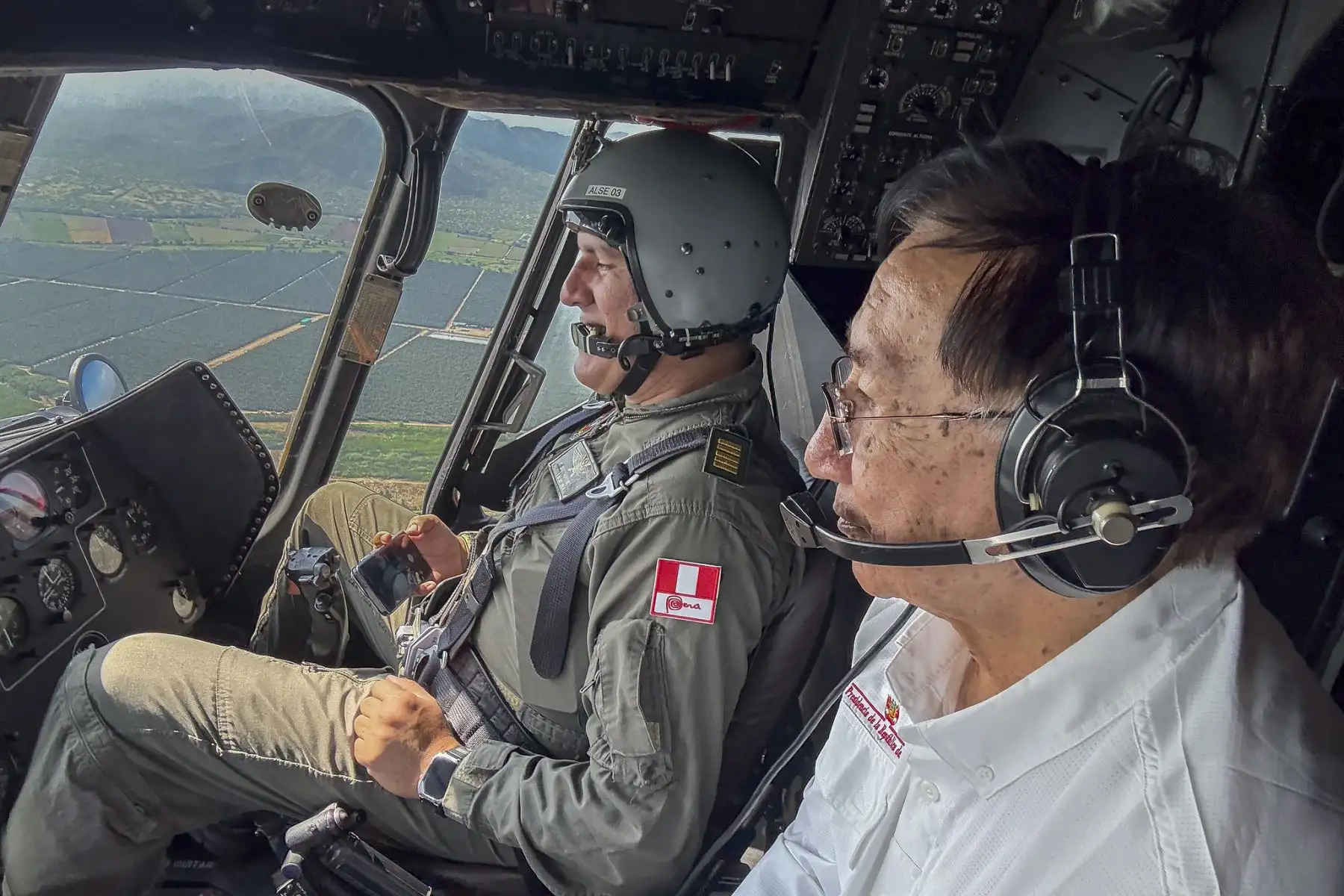 Presidente José María Balcázar, llega al distrito de Oyotún en Lambayeque. Foto: Presidencia