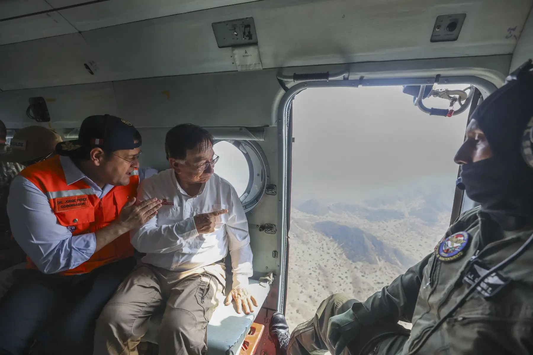 Presidente José María Balcázar, llega al distrito de Oyotún en Lambayeque. Foto: Presidencia