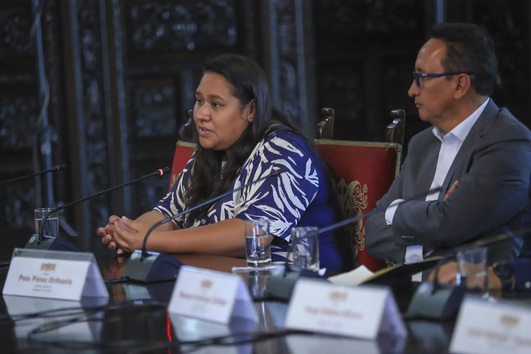 Presidente José María Balcázar lideró reunión de trabajo con representantes de los distintos gremios de transporte. Foto: ANDINA/Prensa Presidencia