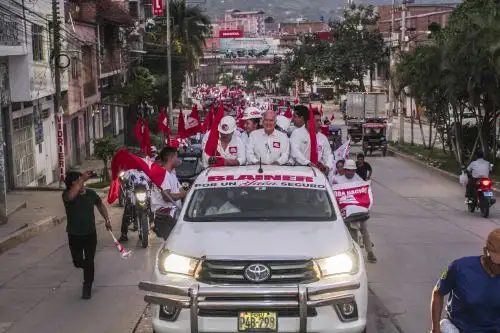 El candidato Alfonso López-Chau realizó mitin en Bagua.