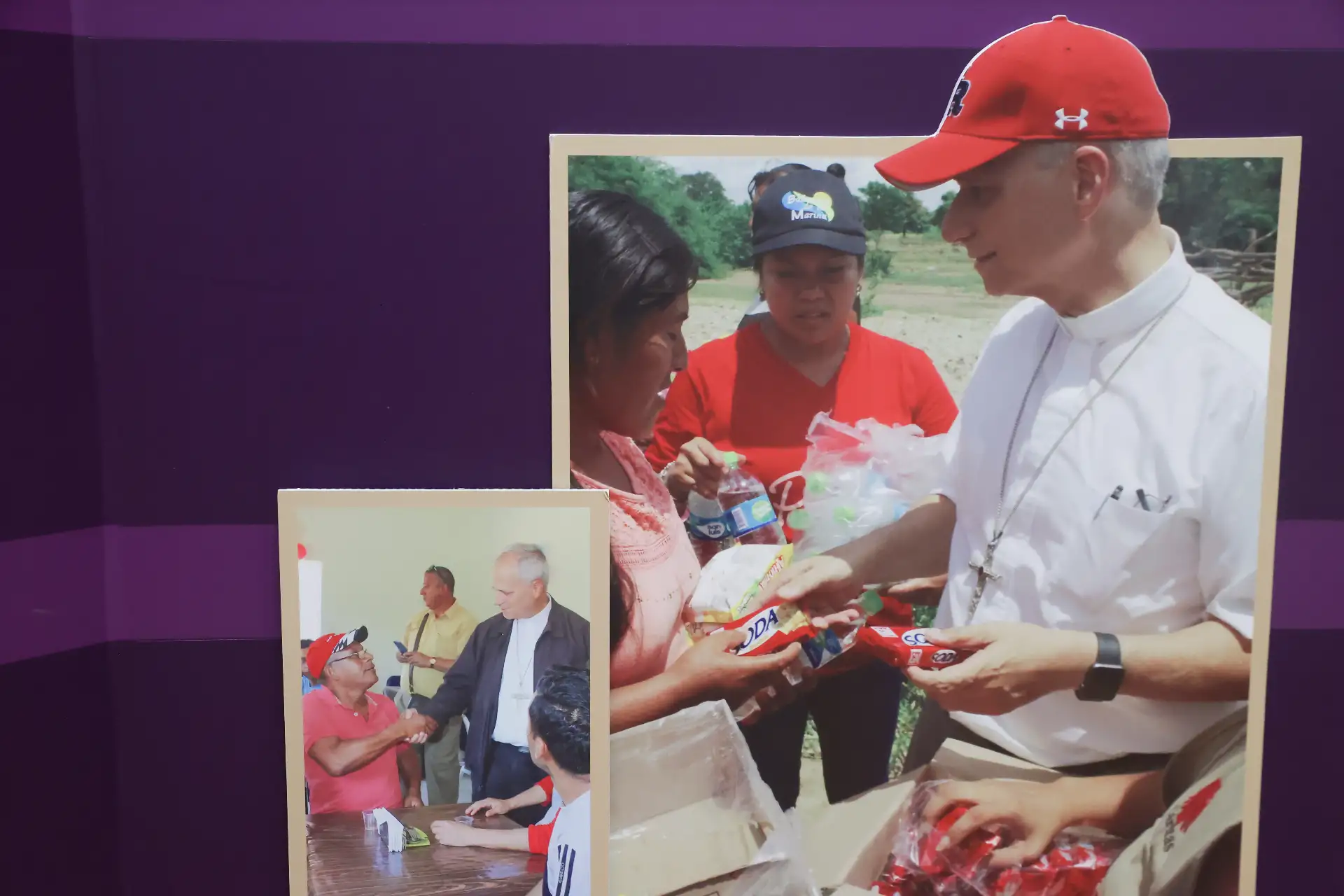 La municipalidad de Chiclayo presenta el Museo Gráfico del papa   León XIV  como parte de la "Ruta del papa". Foto:ANDINA/Melina Mejía