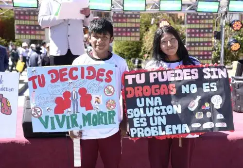 Más de S/ 136,000 se invertirán en la implementación de talleres dirigidos a adolescentes de cuatro colegios de Puno para evitar el consumo de drogas. ANDINA/Difusión