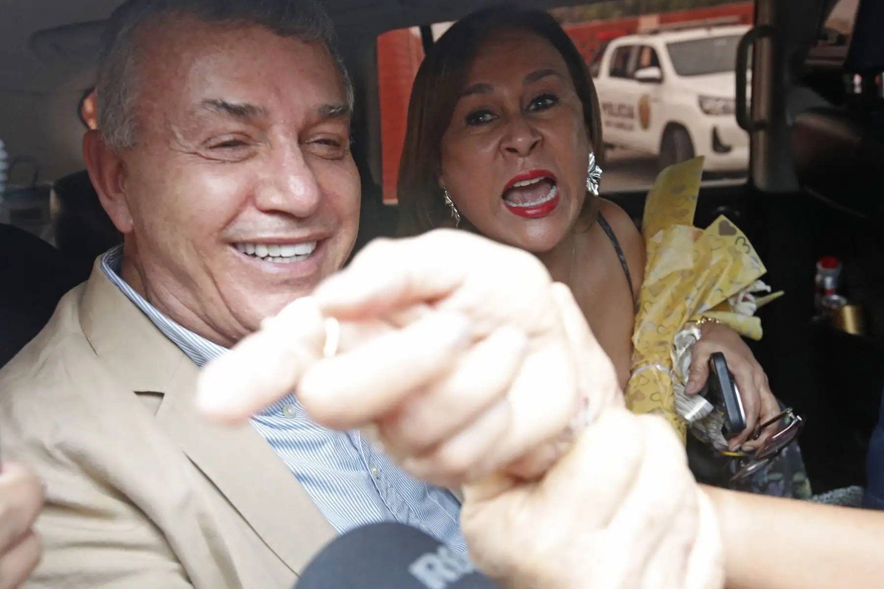 Daniel Urresti abandona el penal Virgen de la Merced de Chorrillos tras fallo favorable del TC.
Foto: ANDINA/Eddy Ramos