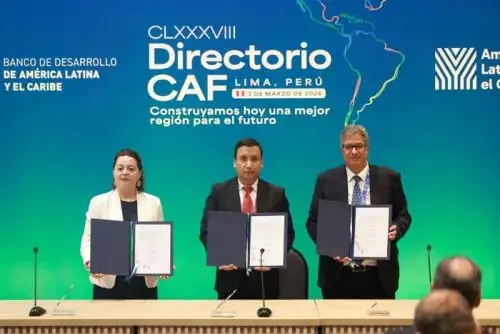 Mediante este acuerdo, el CAF aportará, como cooperación técnica del proyecto, el monto de USD 785 526.00.