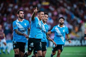 Sporting Cristal se enfrentó con Carabobo Fútbol Club en la ciudad de Valencia, por Copa Libertadores. Foto: S. Cristal/X