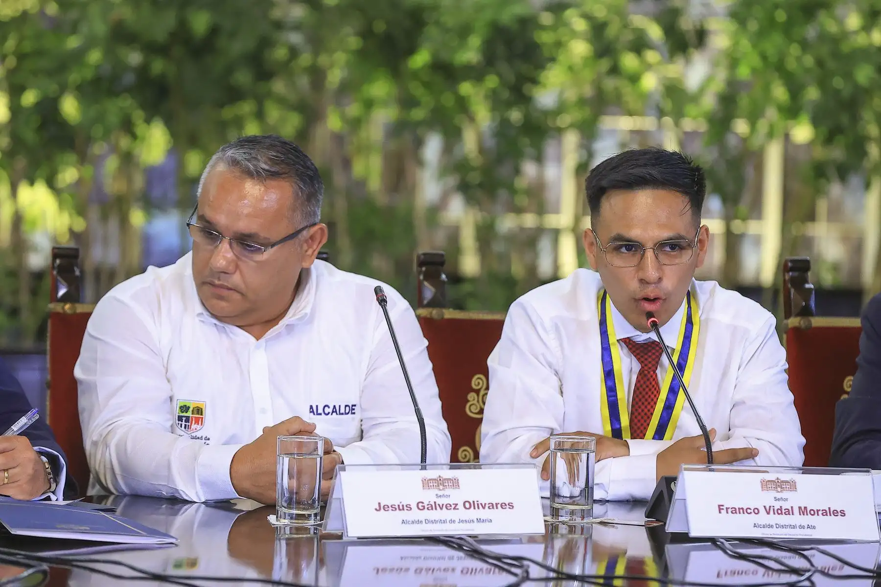 El presidente José María Balcázar lideró una reunión de trabajo con los alcaldes de Lima Metropolitana. Foto: ANDINA/ Prensa Presidencia