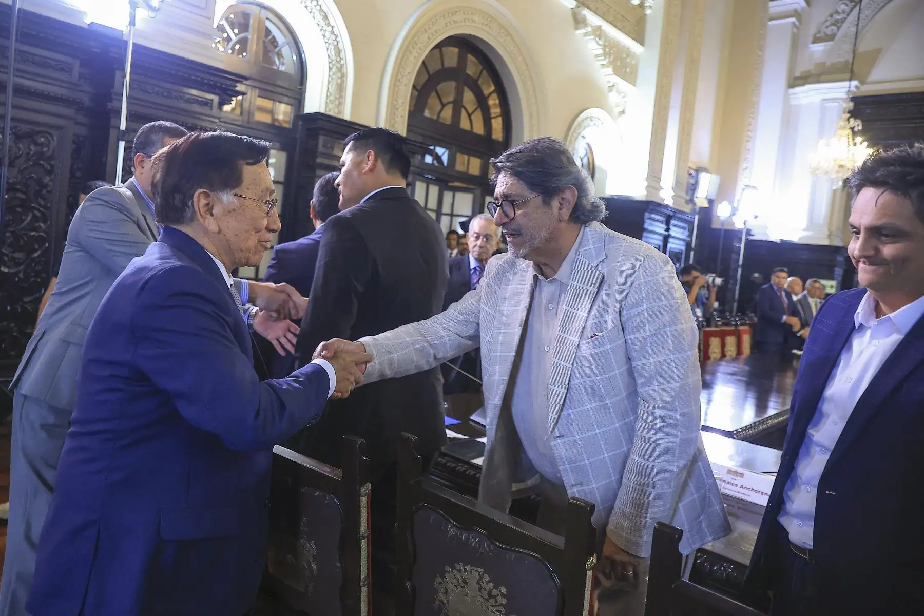 El presidente José María Balcázar lideró una reunión de trabajo con los alcaldes de Lima Metropolitana. Foto: ANDINA/ Prensa Presidencia