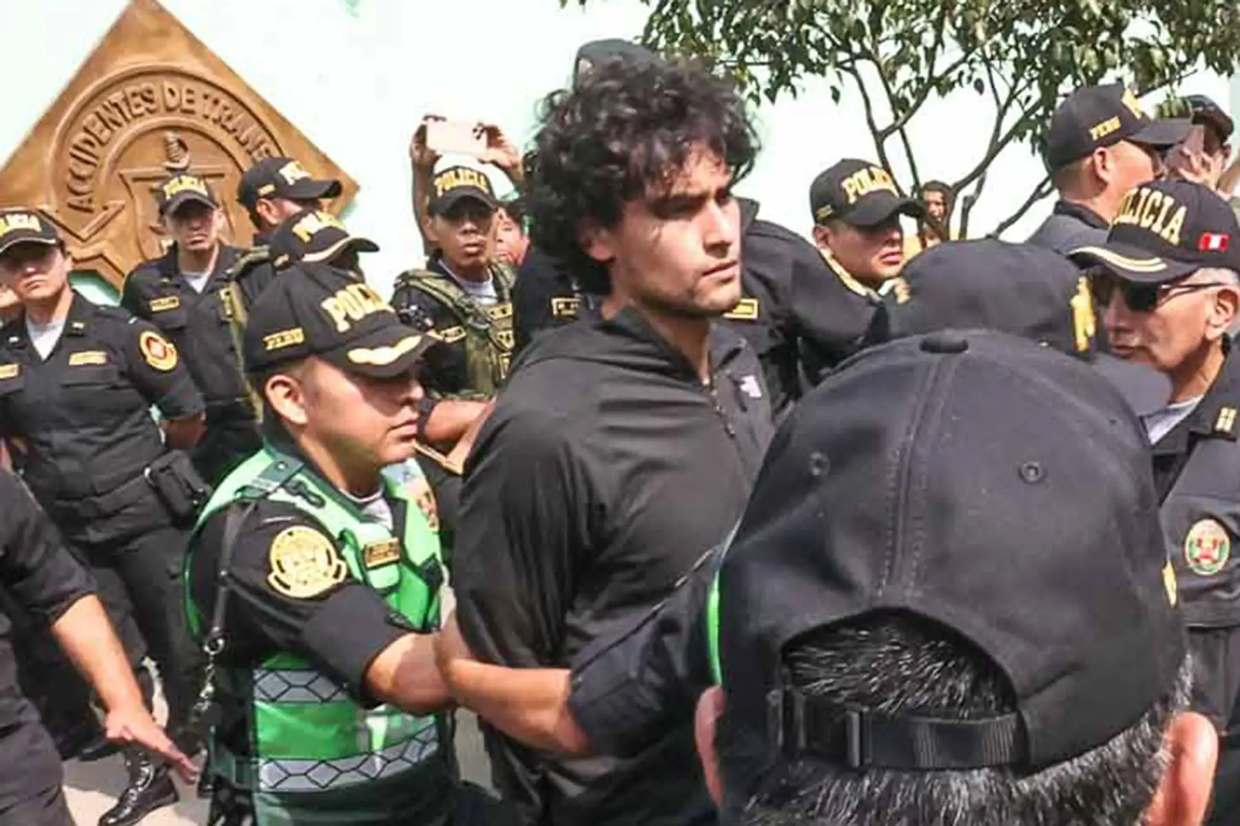 Adrián Villar será trasladado a un centro de reclusión para cumplir prisión preventiva. Foto: ANDINA/Juan Carlos Guzmán