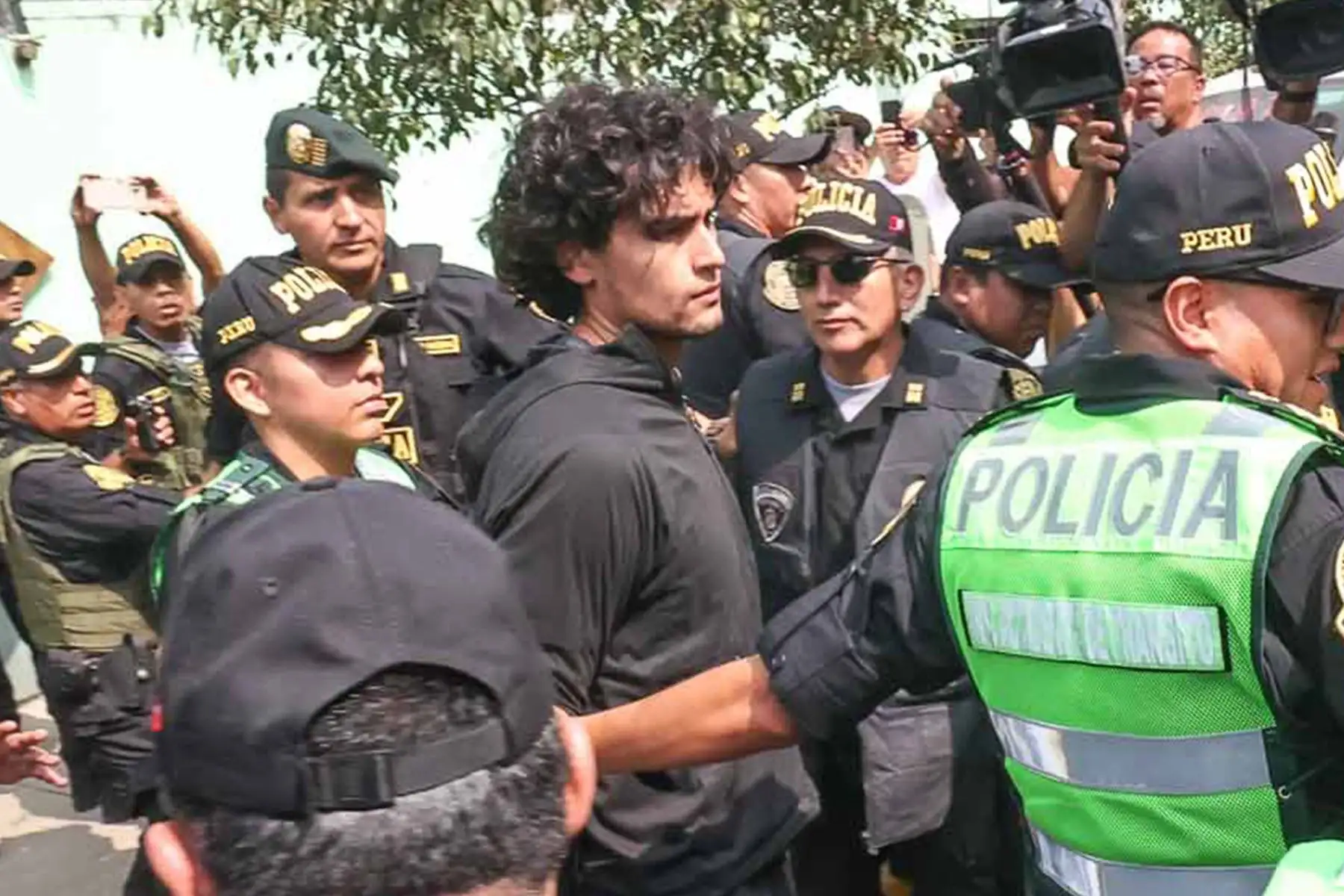 Adrián Villar será trasladado a un centro de reclusión para cumplir prisión preventiva. Foto: ANDINA/Juan Carlos Guzmán