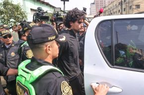 Adrián Villar çumplirá nueve meses de prisión preventiva mientras duren las investigaciones del atropello y muerte de Lizeth Marzano.Foto: ANDINA/Juan Carlos Guzmán