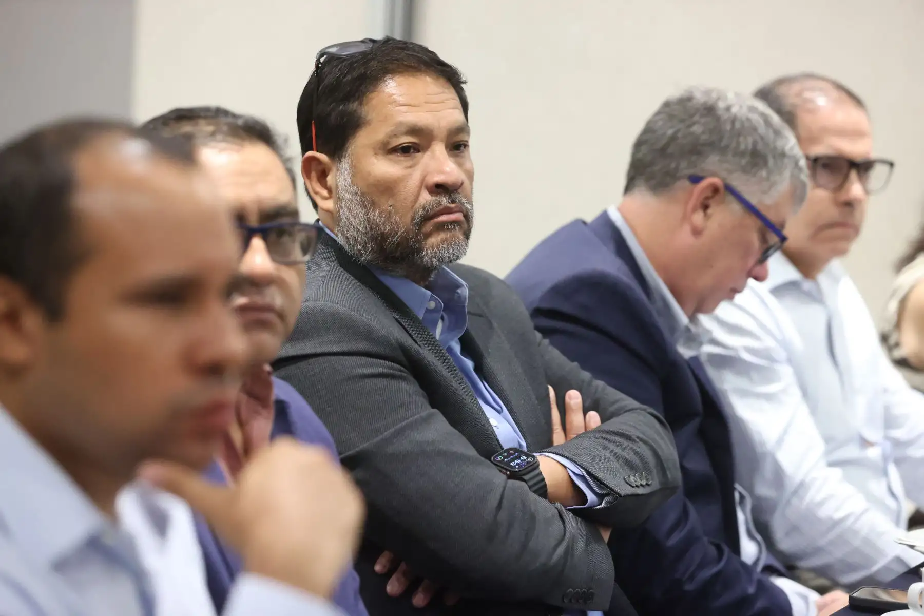 Premier Denisse Miralles junto al Ministro de Salud, Luis Quiroz participan en la Sesión Informativa "Unidos contra la Anemia: Alianzas Transformadoras en OxI
Foco: regiones Arequipa, Cusco, Loreto y Huancavelica.  Foto: ANDINA/Melina Mejía