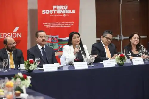 Jefa del Gabinete participa en la sesión informativa Unidos contra la Anemia