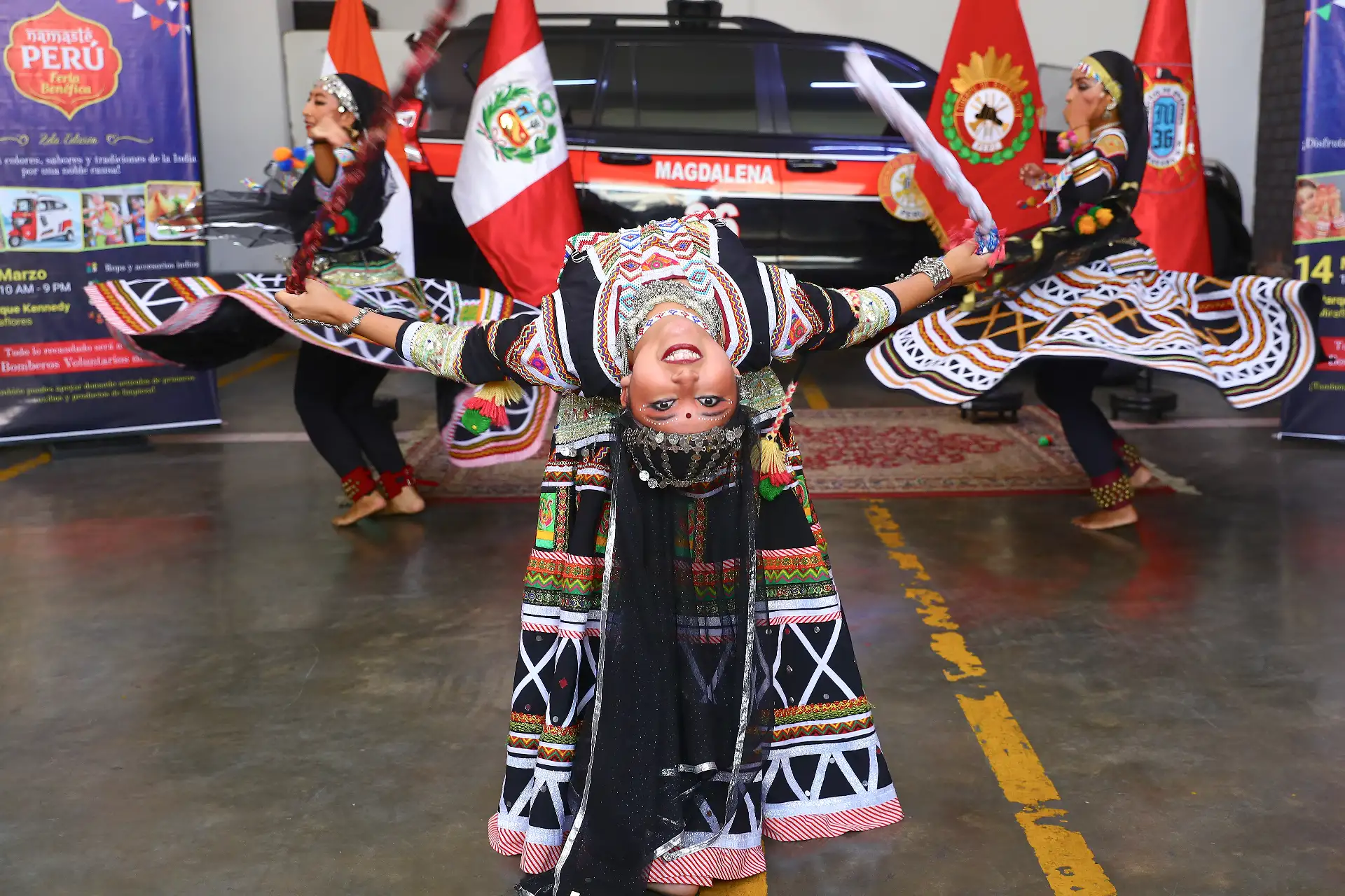 El evento solidario se desarrollará desde las 10 de la mañana hasta las 9 de la noche y busca recaudar fondos para apoyar al Cuerpo General de Bomberos Voluntarios del Perú.Foto: ANDINA/Verónica Calderón Zúñiga