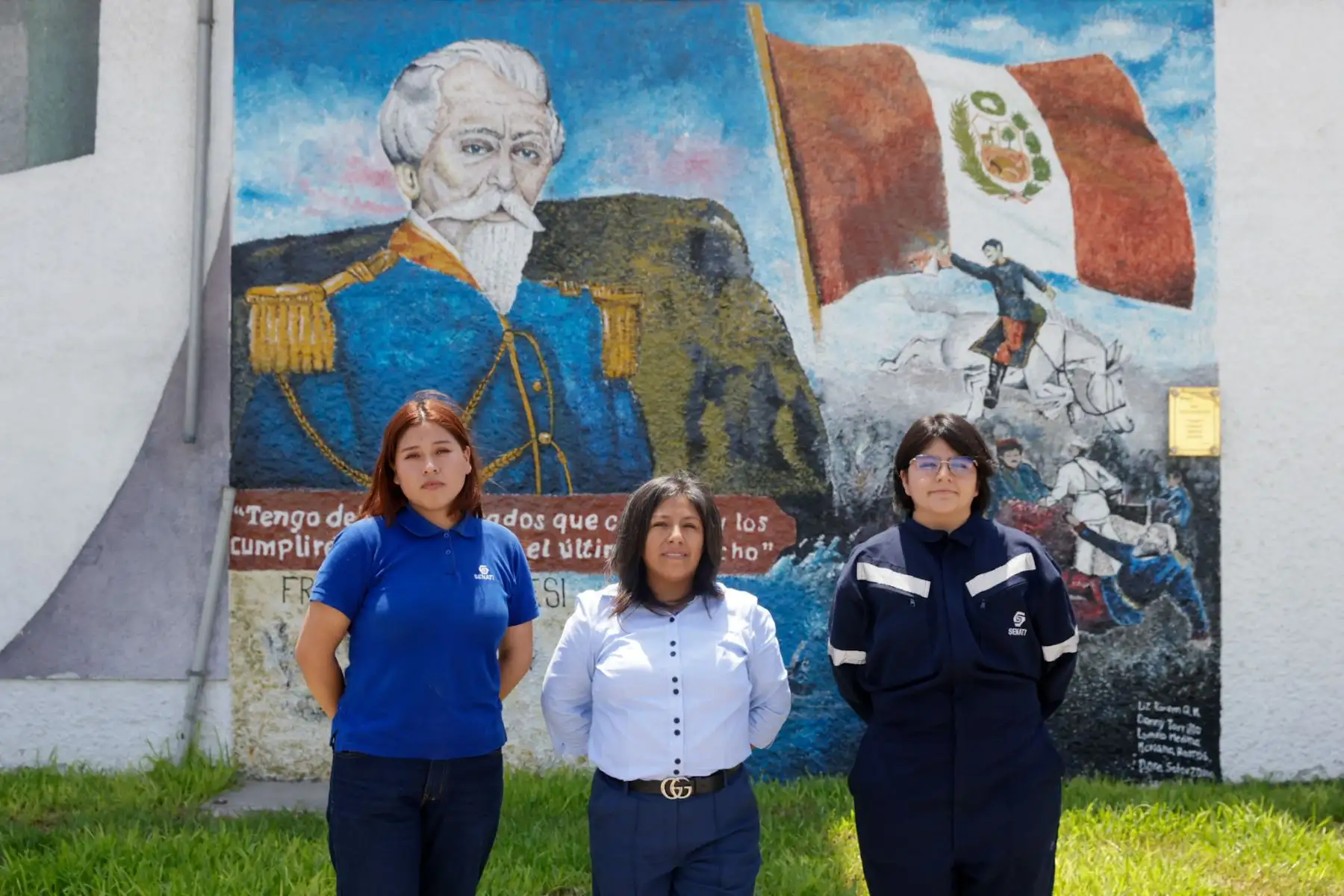 La presencia de mujeres en talleres de soldadura, mecánica automotriz y mantenimiento de maquinaria pesada refleja un cambio progresivo en carreras técnicas históricamente asociadas a los hombres. Estas jóvenes estudiantes demuestran que la formación, la disciplina y el interés por la tecnología permiten a las mujeres desarrollarse y destacar en distintos ámbitos del trabajo industrial. Foto: ANDINA/Luis Iparraguirre