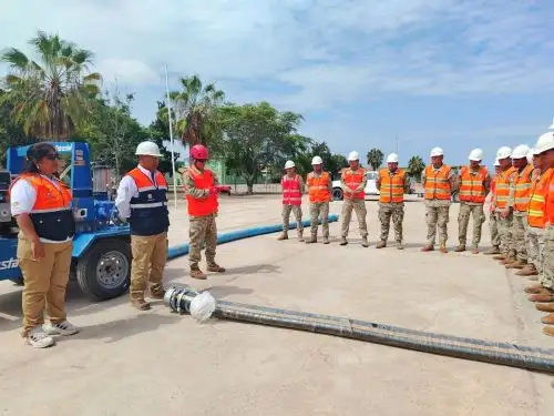 El COER Lambayeque y el Ejército del Perú continúan los trabajos de emergencia en el Cercado de la ciudad de Chiclayo para mitigar los efectos de las intensas lluvias registradas el pasado 25 de febrero de este año. ANDINA/Difusión