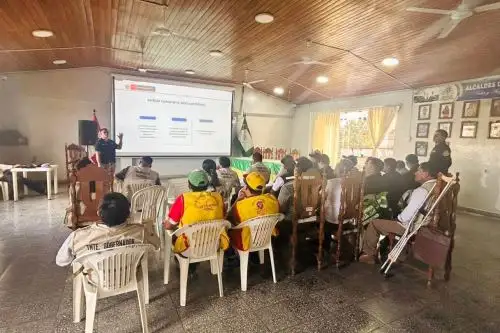 Jornada de sensibilización del Mininter para efectivos de la PNP, rondas campesinas y autoridades locales. Foto: MININTER/Difusión