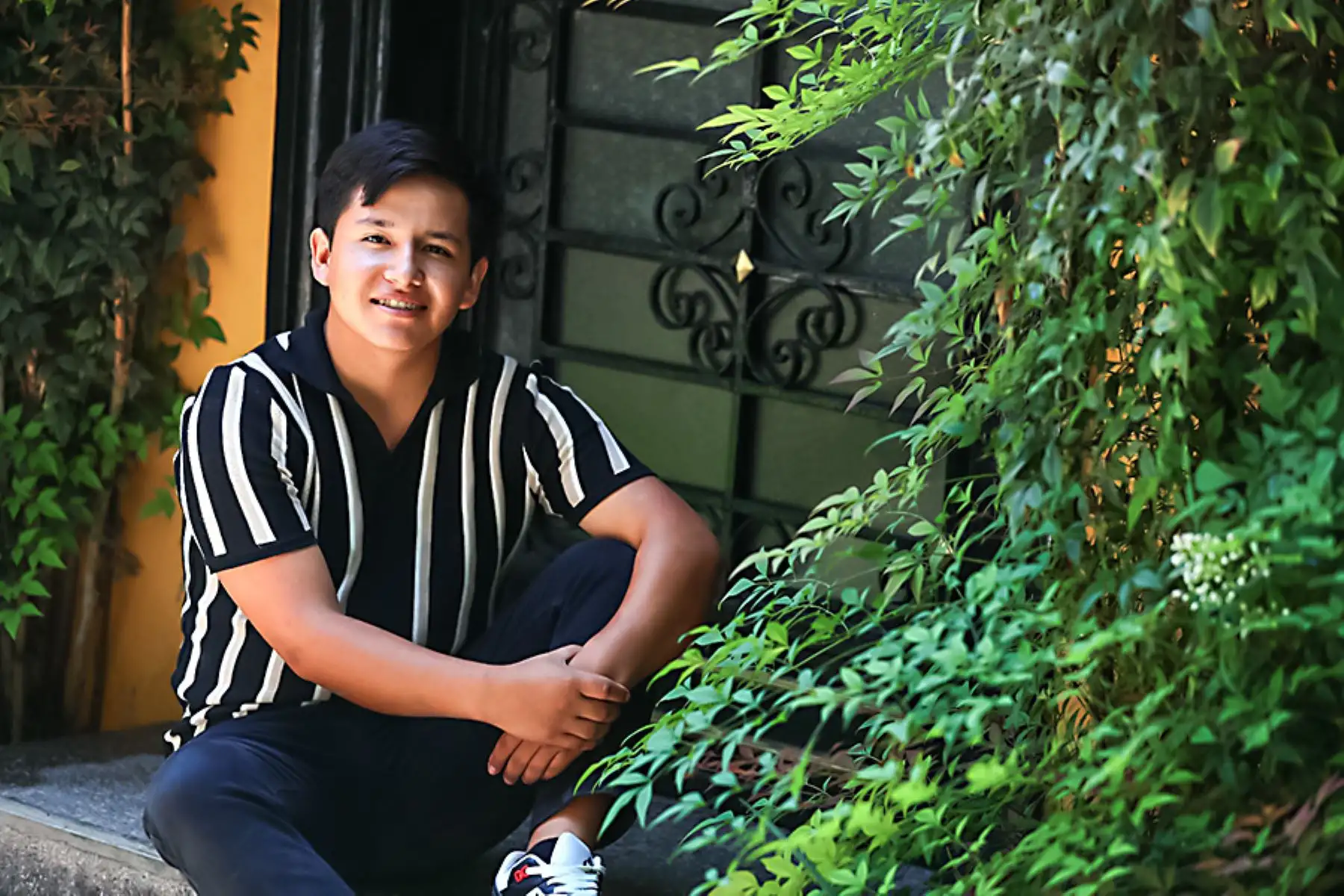 Actor Víctor Acurio en entrevista para el suplemento Variedades. Foto: Verónica Calderón / ANDINA