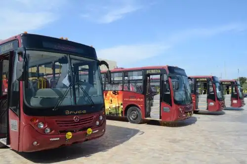UNMSM brinda buses para postulantes ante problemas de transporte por GNV. Foto: ANDINA/Difusión