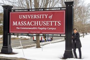 Actualmente, se encuentra cursando el segundo año de su doctorado en University of Massachusetts Amherst donde viene investigando sobre las enanas marrones en un grupo liderado por la astrónoma peruana Daniella Bardalez Gagliuffi.